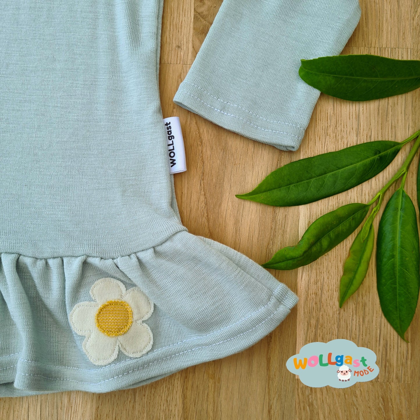 Rüschenshirt Blumen