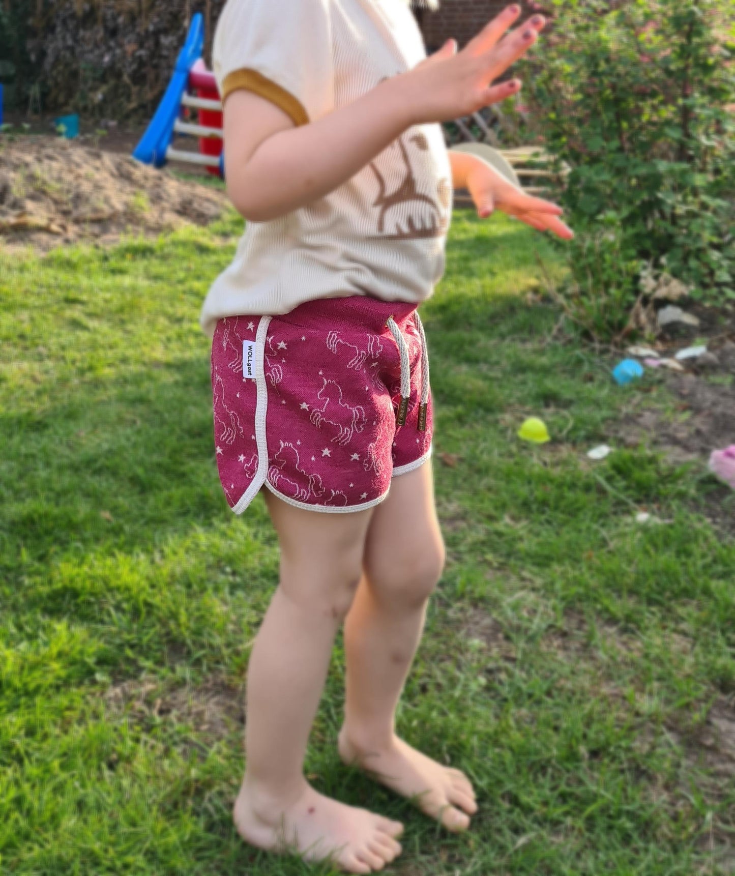 Kurze Einhornshorts