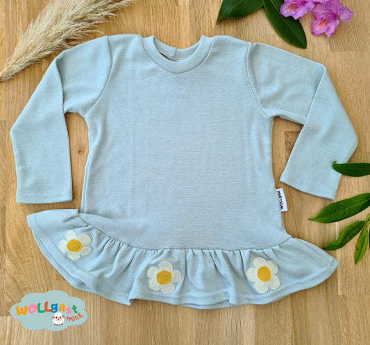 Rüschenshirt Blumen